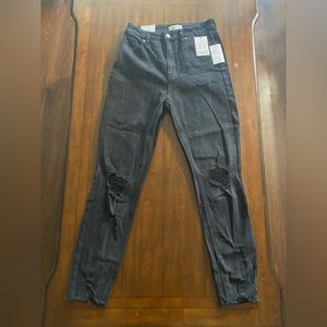 NWT Tinsel Mom Jeans Black size 7
